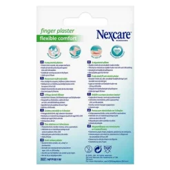 Nexcare Fingerpflaster comfort flexible 6x10cm, 10 St