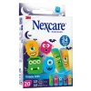 Nexcare happy kids Pflasterstrips Monster 2 Größen, 20 St