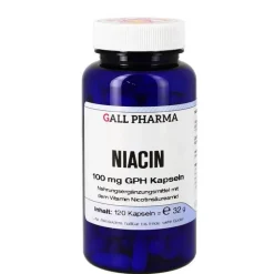 Niacin 100 mg GPH Kapseln, 120 St