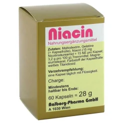 Niacin Kapseln, 60 St
