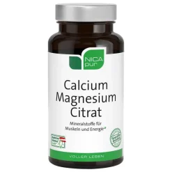 Nicapur Calcium Magnesium Citrat Kapseln, 60 St