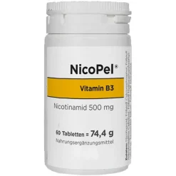 Nicopel Nicotinamid 500 mg Kapseln, 60 St