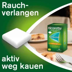 nicorette® Kaugummi freshfruit, 4 mg Nikotin, 105 St