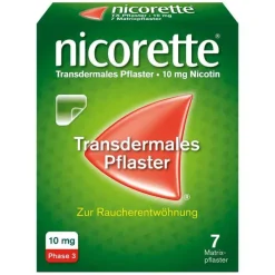 nicorette Nikotinpflaster, 10 mg Nikotin, 7 St