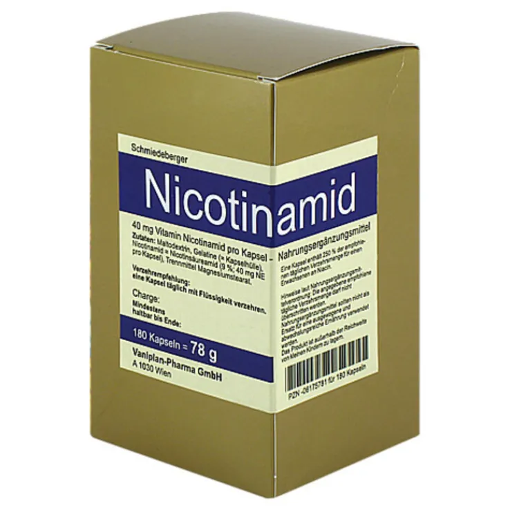 Nicotinamid Kapseln, 180 St