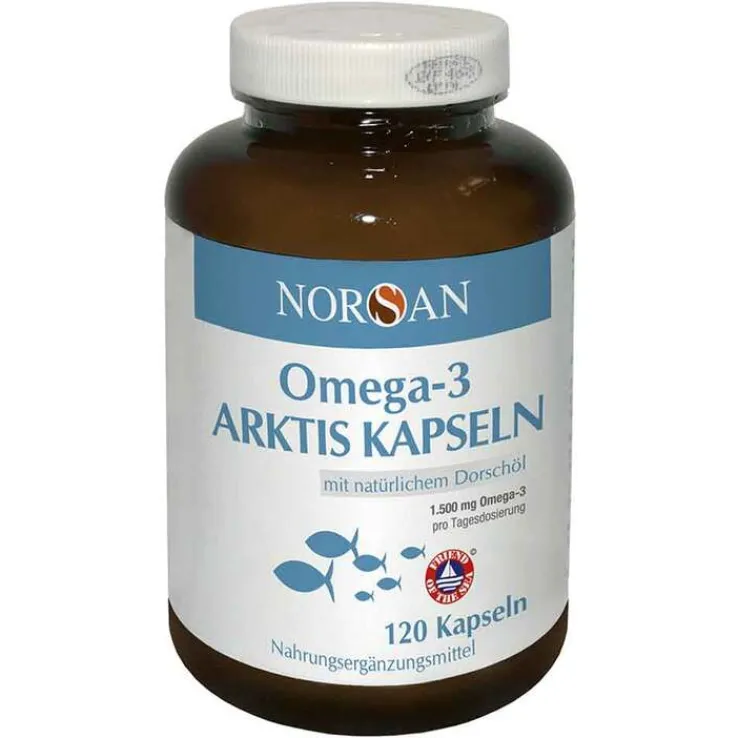 Norsan Omega-3 Arktis Kapseln, 120 St