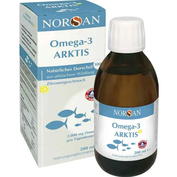 Norsan Omega-3 Arktis mit Vitamin D3 flüssig, 200 ml