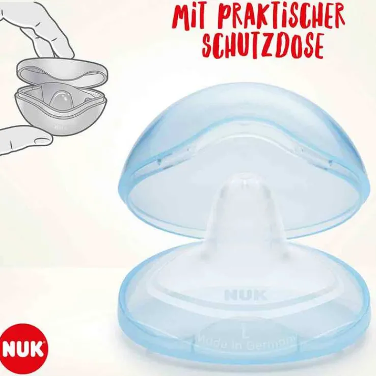 NUK Brusthütchen Größe L, 2 St
