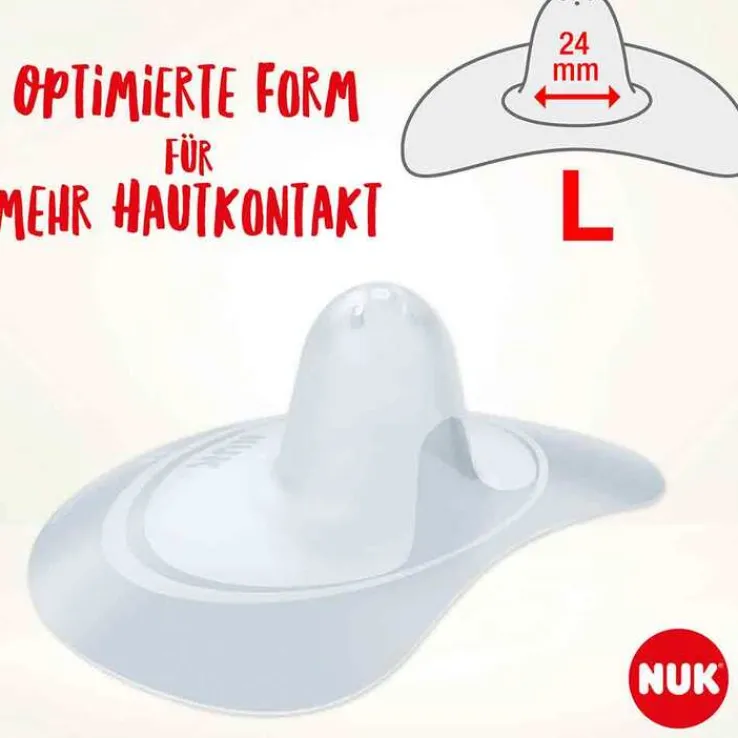 NUK Brusthütchen Größe L, 2 St