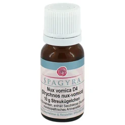 Nux vomica D 4 Globuli, 10 g