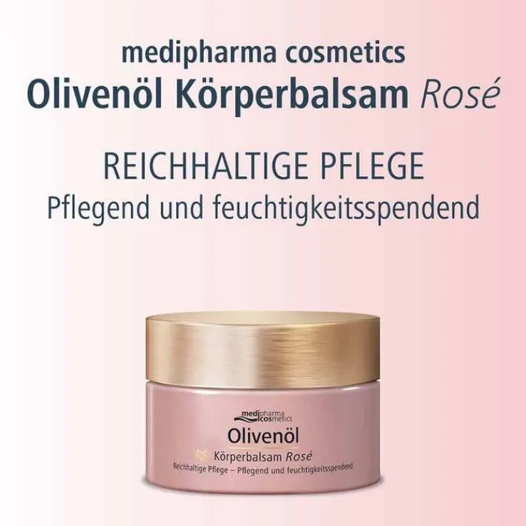 Olivenöl Körperbalsam Rose, 250 ml