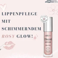 Olivenöl Lippenöl rosy glow, 4 ml