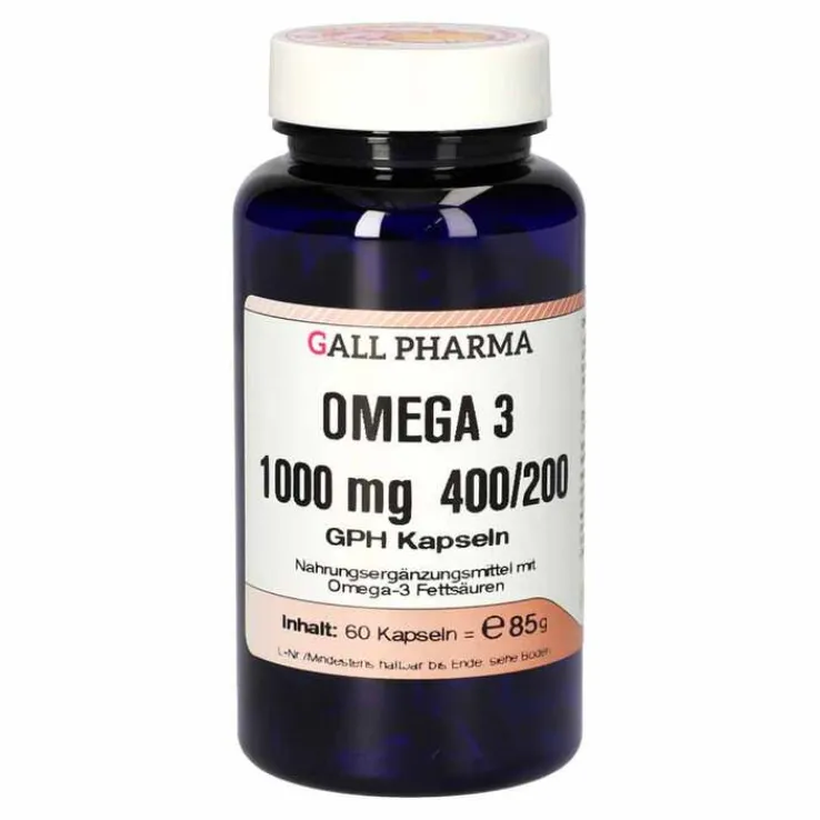 Omega 3 1000 mg 400 / 200 GPH Kapseln, 60 St