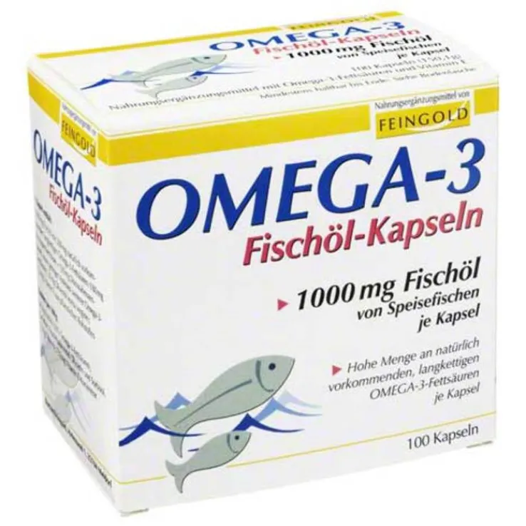 Omega 3 Fischöl Kapseln, 100 St