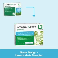 OMEGA3-Loges pflanzlich Kapseln, 60 St