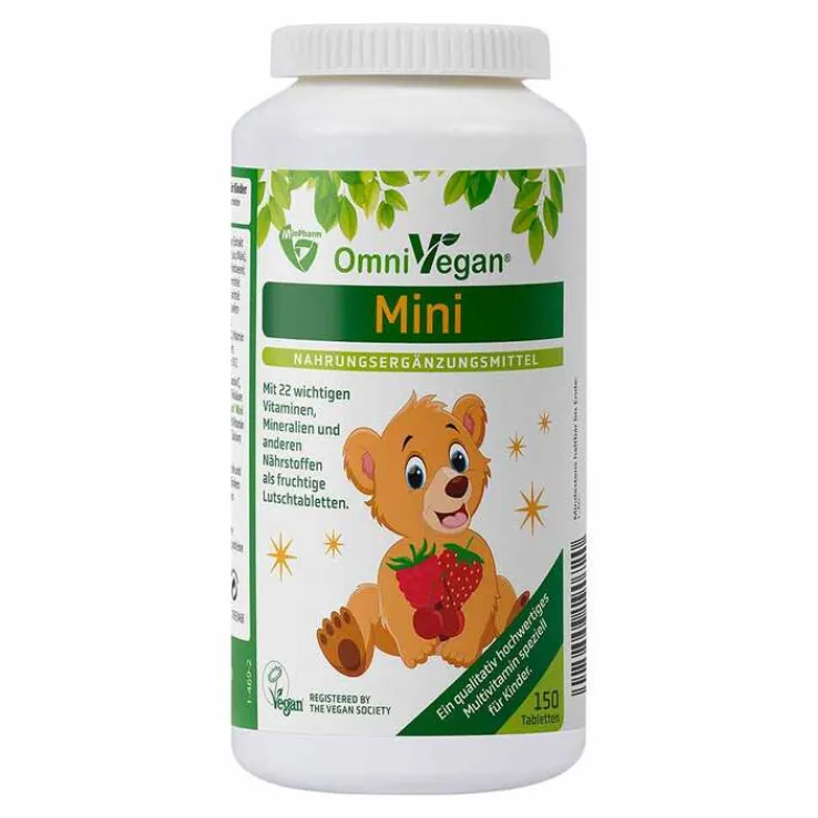 Omnivegan mini Multivitamine für Kinder Lutschtabletten , 150 St