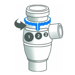 Omron A3 Complete Kompressor-Inhalationsgerät, 1 St