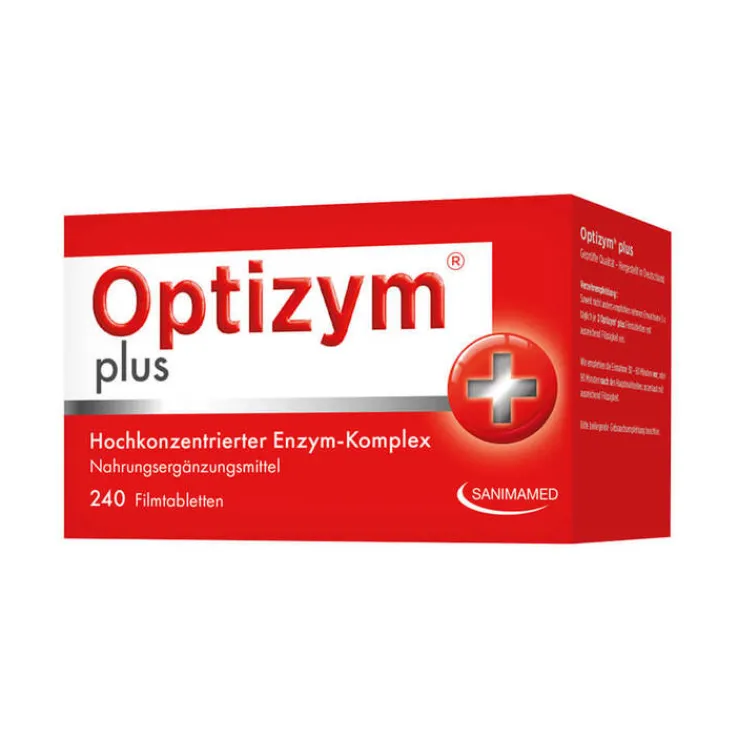 Optizym hochkonzentrierter Enzym-Komplex Filmtabletten , 240 St