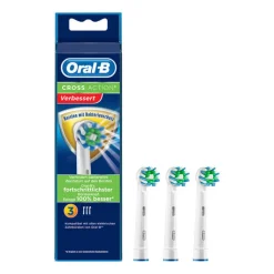 ORAL B Aufsteckbürsten Crossaction Bakterienschutz, 3 St