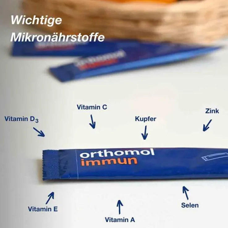 Orthomol Immun Direktgranulat Orange, 30 St