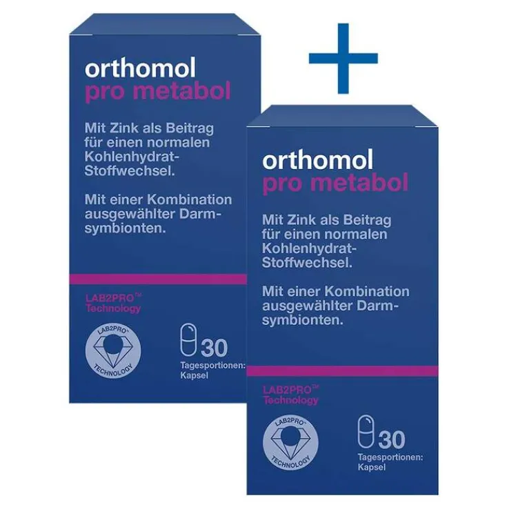 Orthomol pro metabol Kapseln, 2x30 St