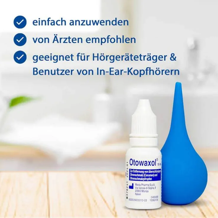 Otowaxol® Lösung Kombi-Packung, 10 ml