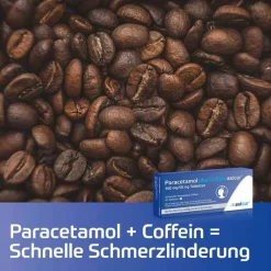 Paracetamol plus Coffein axicur® 350 mg/50 mg Tabletten, 20 St