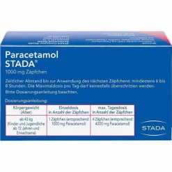 Paracetamol STADA® 1000 mg Zäpfchen, 10 St