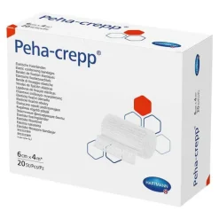 Peha Crepp Fixierbinde 6 cm x 4 m, 20 St