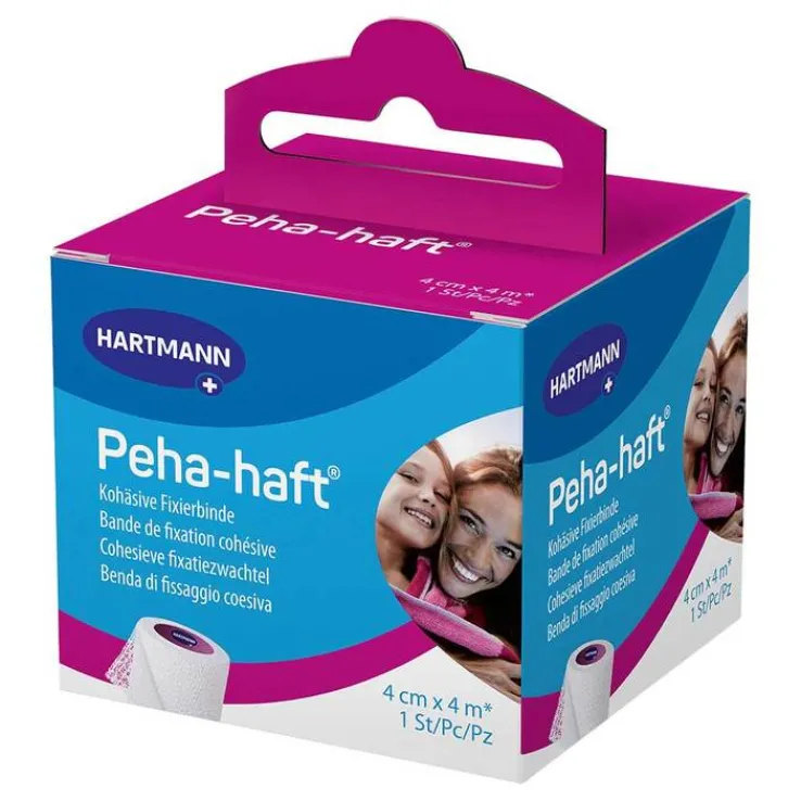 Peha-Haft Fixierbinde 4 cmx4 m, 1 St