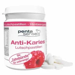 Penta-Sense Anti-Karies Lutschpastillen Himbeere, 30 St