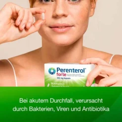 Perenterol® forte 250 mg bei akutem Durchfall & zur Vorbeugung, 20 St
