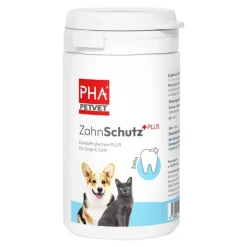 PHA Zahnschutz Plus Pulver für Hunde / Katzen, 60 g