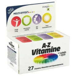 Pharmavital A-Z Vitamine + Lutein + Q10 Tabletten, 60 St