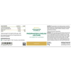 Phosphatidylcholin / Lecithin Phospholipide Kapseln, 60 St