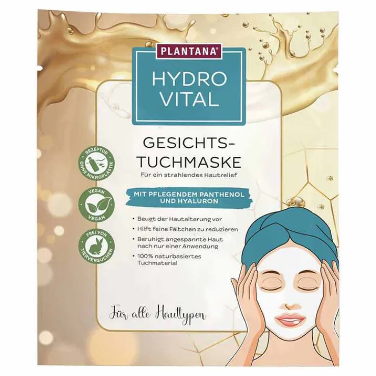 Plantana Hydrovital Ges.Tuchm.Panthenol & Hyaluron, 1 St
