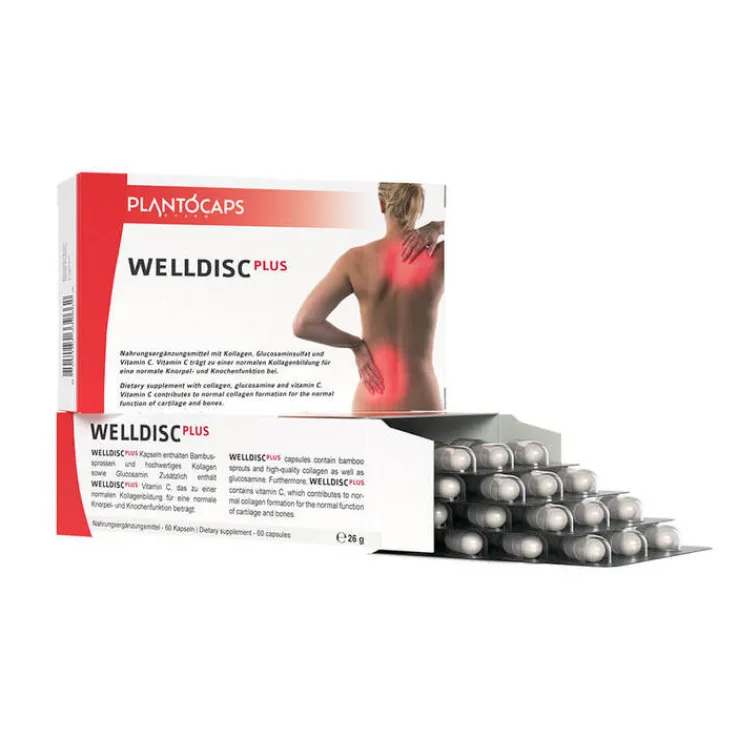 Plantocaps Welldisc Plus Kapseln, 60 St