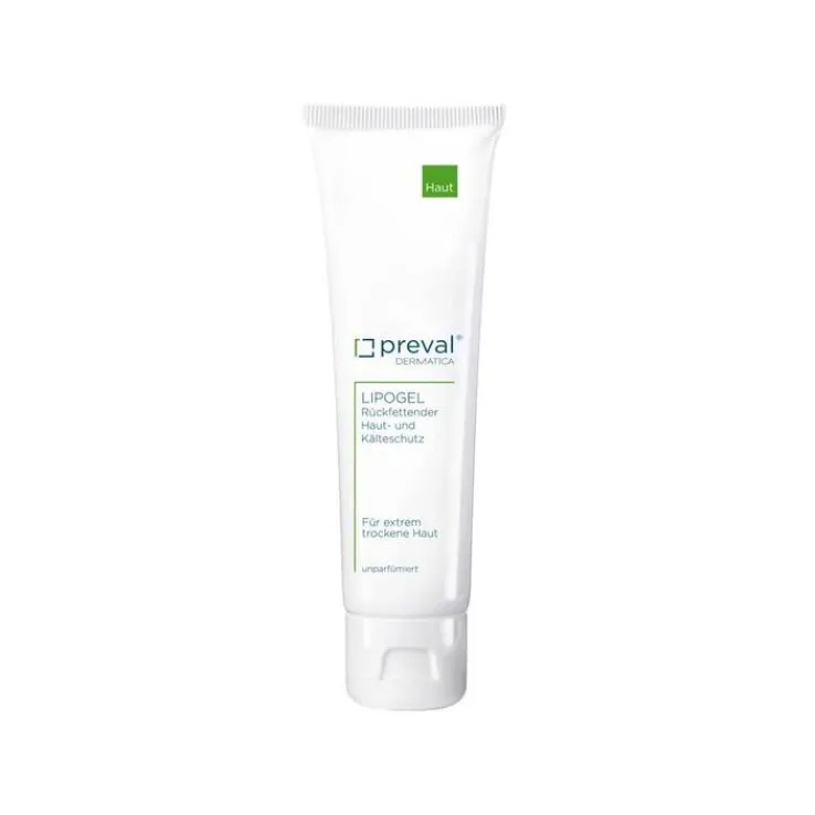 Preval Lipogel Rückfettender Haut- und Kälteschutz, 100 g