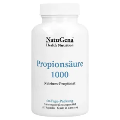 Propionsäure 1000 Natrium-Propionat vegan Kapseln, 120 St