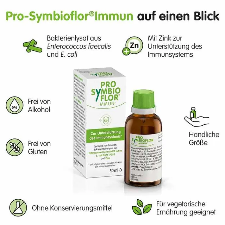 Pro-Symbioflor Immun mit Bakterienkulturen & Zink, 100 ml
