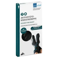 Provital Aktivstützkniestrümpfe Herren Größe 39 - 42 schwarz, 2 St