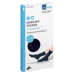 Provital Komfortsocken women Größe 35 - 38 marine, 2 St