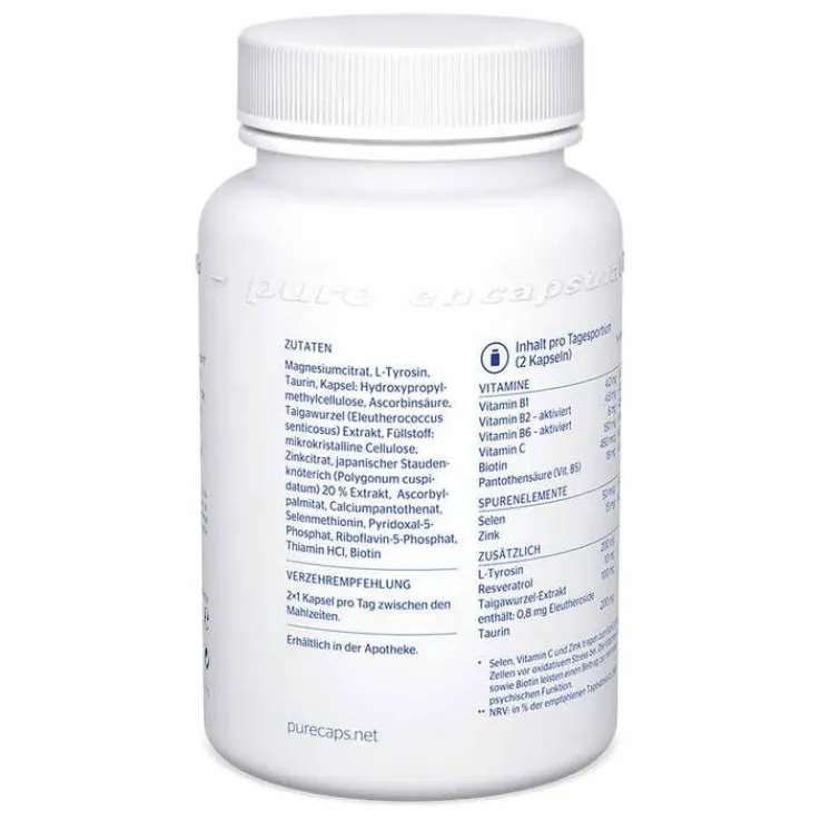 Pure Encapsulations Anti-Stress Pure 365 Kapseln, 60 St