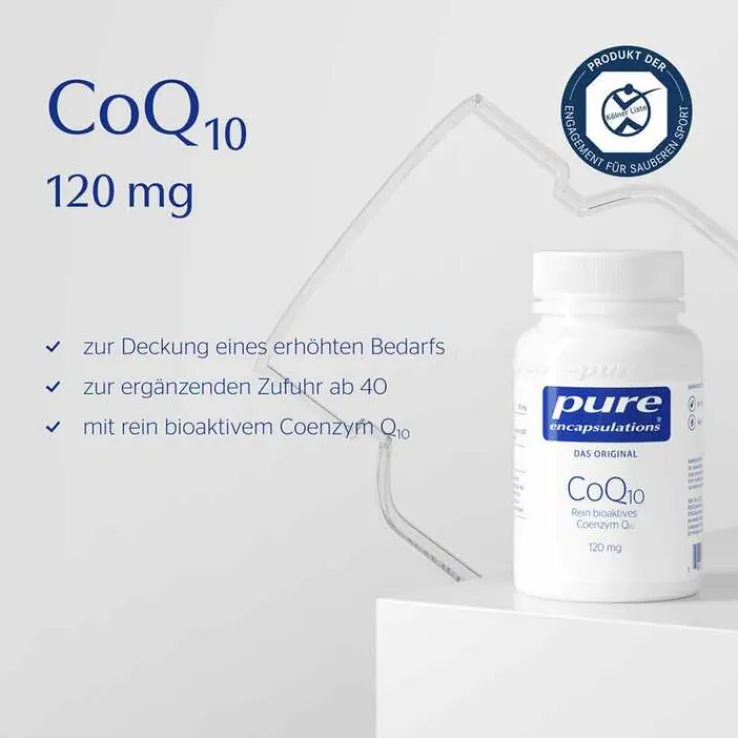 Pure Encapsulations CoQ10 120 mg Kapseln, 30 St