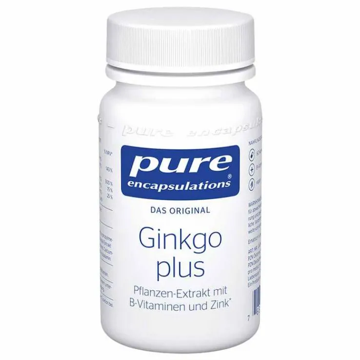 Pure Encapsulations Ginkgo plus Kapseln, 60 St