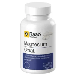 Raab Vitalfood Magnesiumcitrat Kapseln, 75 St