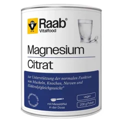 Raab Vitalfood Magnesiumcitrat Pulver, 200 g