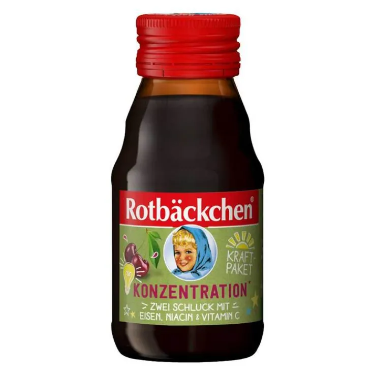 Rabenhorst Rotbäckchen Kraftpaket Konzentration, 60 ml