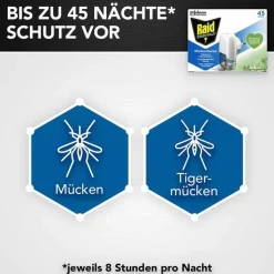 Raid Essentials Mücken-Stecker 45 Nächte , 32 ml