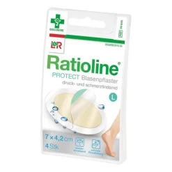 Ratioline Blasenpflaster 3,8x6 cm klein, 5 St